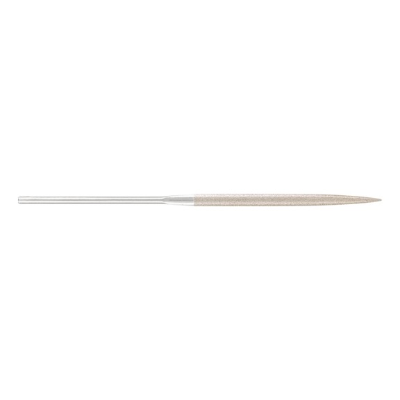 PFERD diamond needle file bird's tongue 140mm D91 fine for hard materials - Diamond file