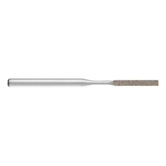 PFERD diamond file for hand filer flat blunt 2.0x1.0x50mm D126 on both sides - Diamond file