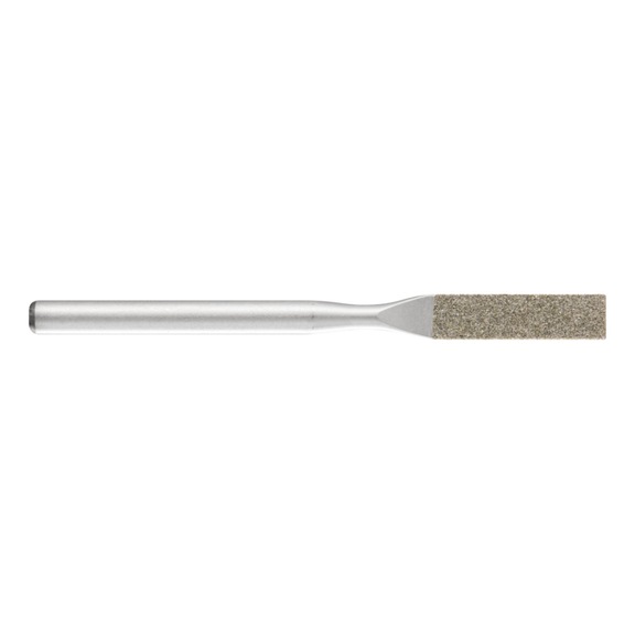 PFERD diamond file for hand filer flat blunt 4.0x1.0x50mm D126 on both sides - Diamond file