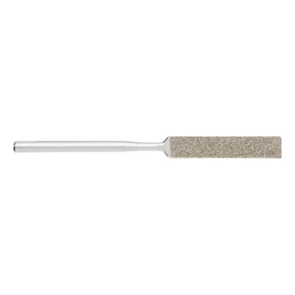 PFERD diamond file for hand file 5.0x2.0x60mm D126 flat blunt on both sides - Diamond file