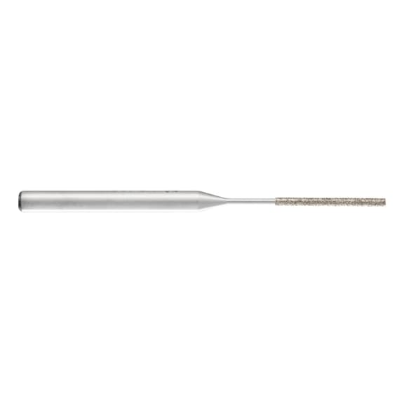 PFERD diamond file for hand file round diameter 1.0x50mm shaft 3mm - Diamond file