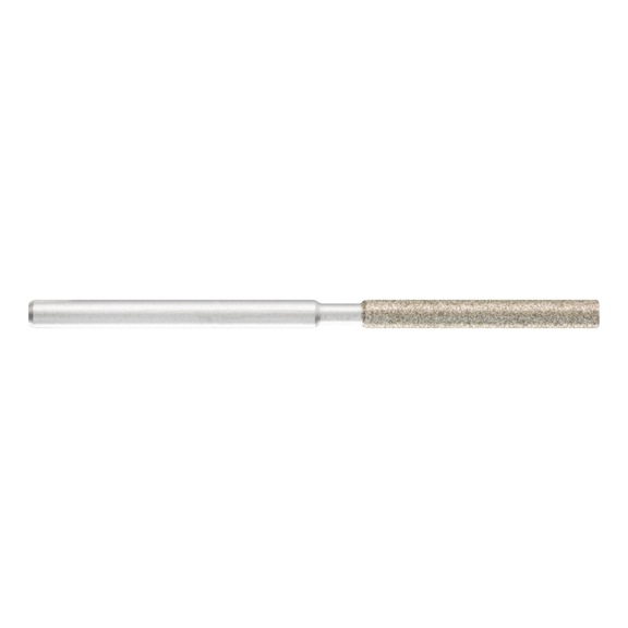 PFERD diamond file for hand file round diameter 3.0x60mm shaft 3mm - Diamond file