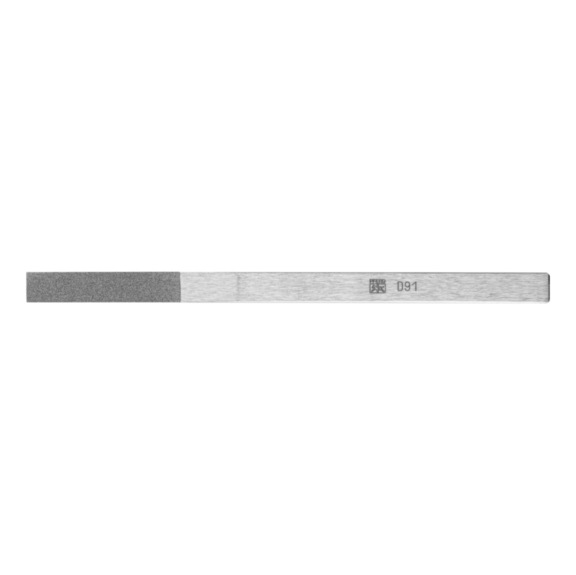 PFERD conical diamond file 10x170mm D91 fine for particularly narrow contours - Diamond file