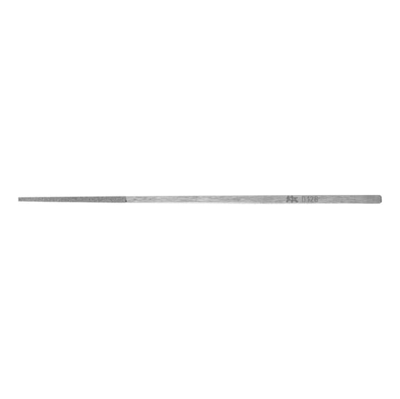 PFERD conical diamond file 4x170mm D126 medium for particularly narrow contours - Diamond file