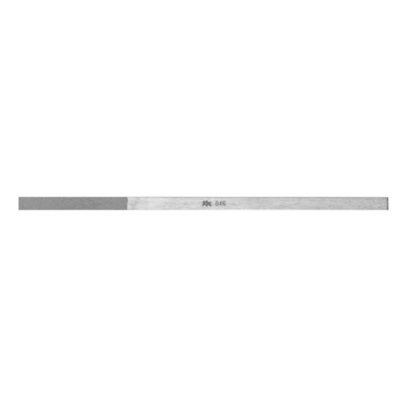 PFERD conical diamond file 6x170mm D46 fine for particularly narrow contours - Diamond file