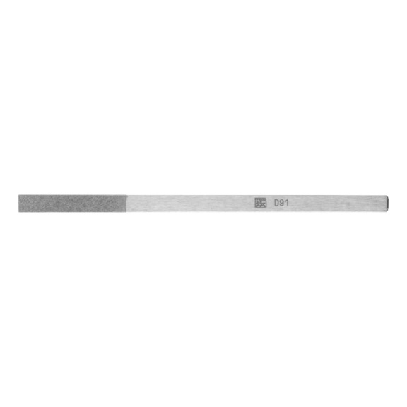 PFERD conical diamond file 8x170mm D91 fine for particularly narrow contours - Diamond file