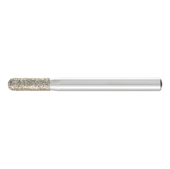 PFERD Diamond mounted point cylindrical diameter 6.0 mm shank 6 mm D357 coarse - Grinding pin with diamond or boron nitride