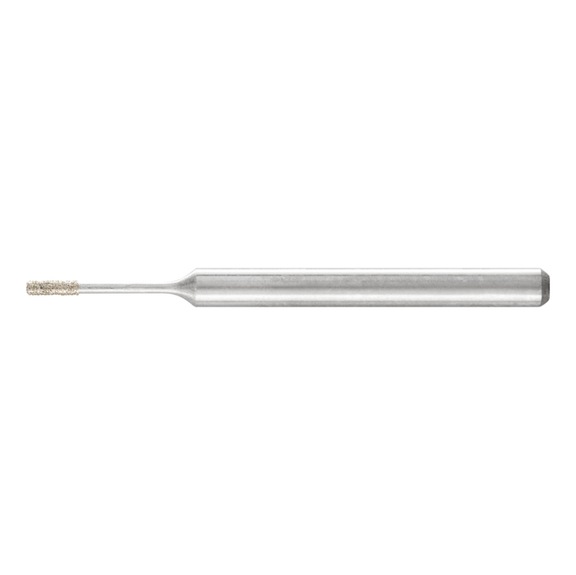 PFERD diamond mounted point cylinder diameter 1.2 mm shank diameter 3 mm - Grinding pin with diamond or boron nitride