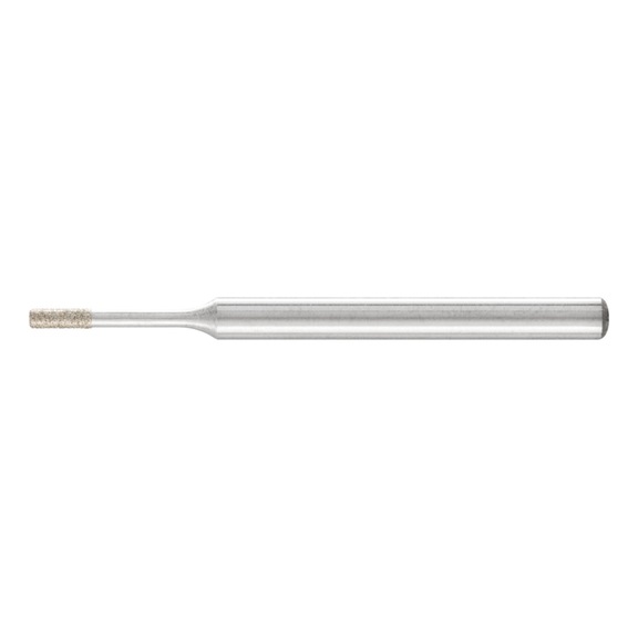 PFERD diamond mounted point cylinder diameter 1.4 mm shank 3 mm D64 fine - Grinding pin with diamond or boron nitride