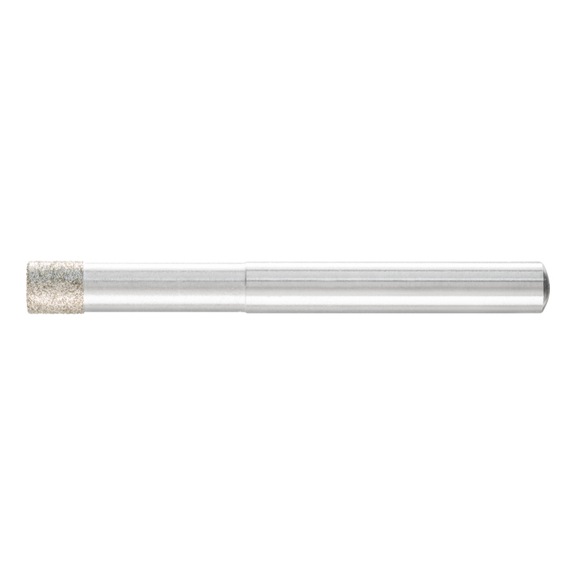PFERD diamond mounted point cylinder diameter 6.0 mm shank 6 mm D181 coarse - Grinding pin with diamond or boron nitride