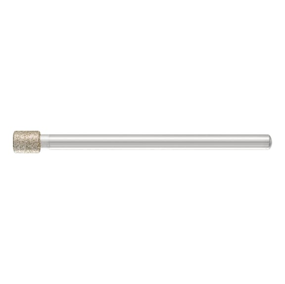 PFERD diamond mounted point Cylinder diameter 4.5 mm Shank diameter 3 mm - Grinding pin with diamond or boron nitride