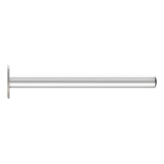 PFERD diamond mounted point cylinder narrow diameter 8x0.5 mm shank 3 mm D64 - Grinding pin with diamond or boron nitride
