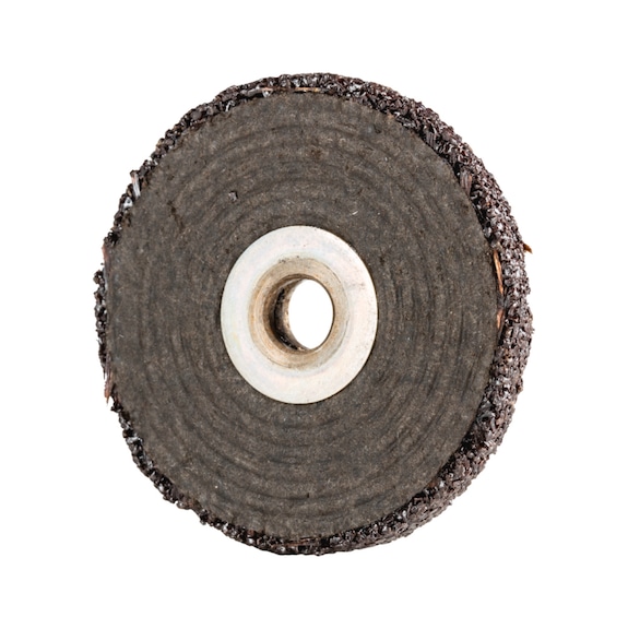 PFERD grinding wheel ER 40x4.2x6 mm performance line SG for steel/stainless steel/cast iron - Bonded abrasive with bore or thread