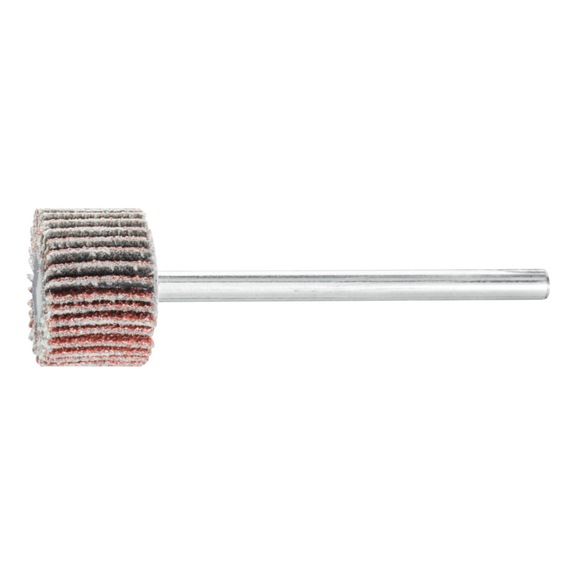 PFERD corundum flap disc F diameter 15x10mm shaft diameter 3 mm A80 - Fan sander