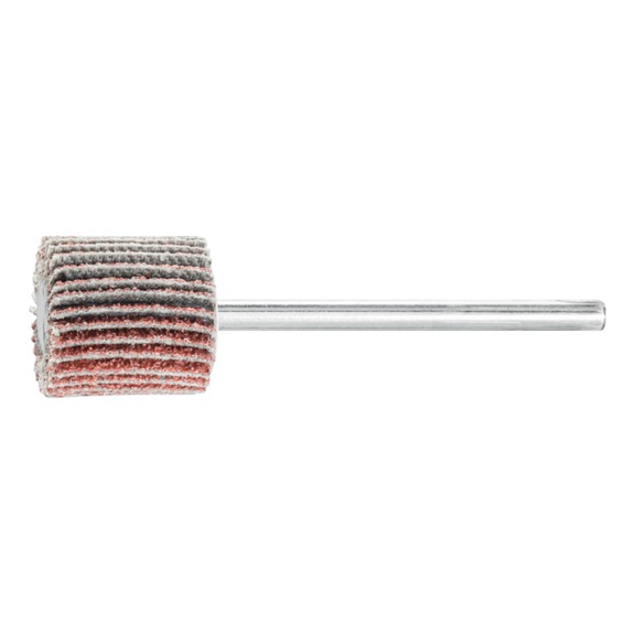 PFERD corundum flap disc F diameter 15x15 mm shaft diameter 3 mm A60 - Fan sander