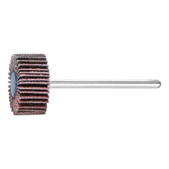 PFERD Korund Fächerschleifer F Durchmesser 20x10mm Schaft-Durchmesser 3mm A80 10 - Fächerschleifer