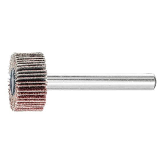 PFERD corundum flap disc F diameter 20x10mm shaft diameter 6 mm A120 - Fan sander