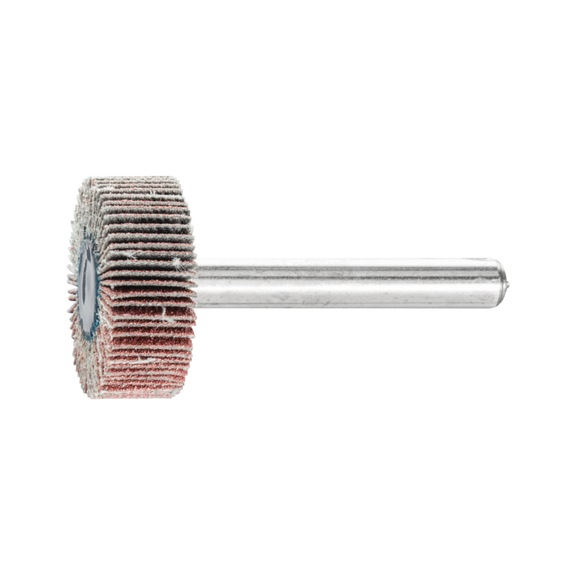 PFERD corundum flap disc F diameter 25x10mm shaft diameter 6 mm A120 - Fan sander