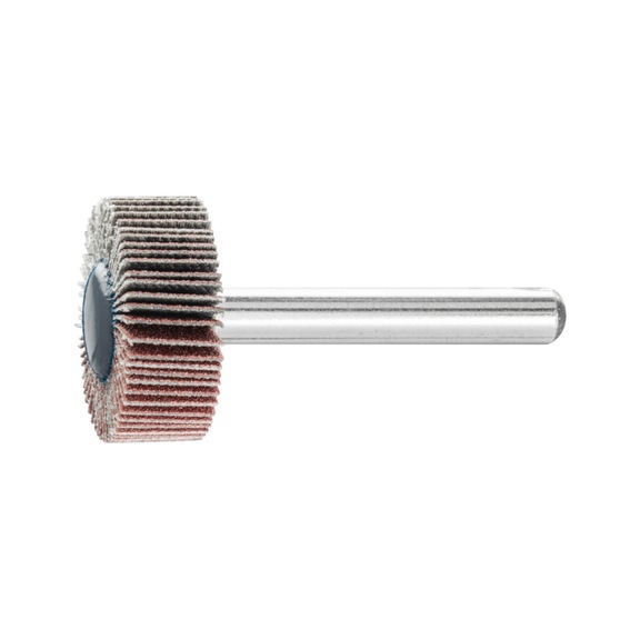 PFERD corundum flap disc F diameter 25x10mm shaft diameter 6 mm A180 - Fan sander