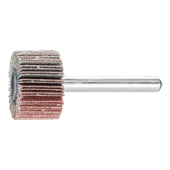 PFERD corundum flap disc F diameter 25x15 mm shaft diameter 6 mm A120 - Fan sander