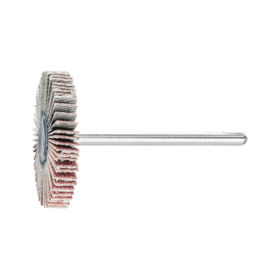 PFERD corundum flap disc F diameter 30x5 mm shaft diameter 3 mm A120 - Fan sander