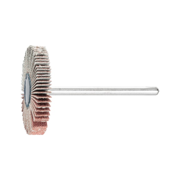PFERD corundum flap disc F diameter 30x5 mm shaft diameter 3 mm A180 - Fan sander