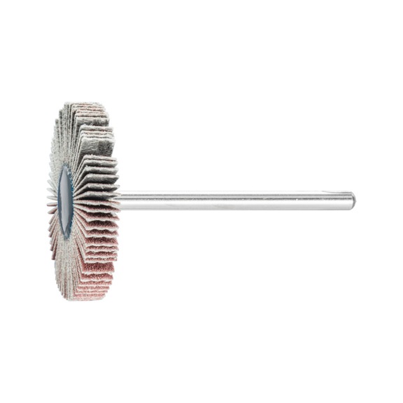 PFERD corundum flap disc F diameter 30x5 mm shaft diameter 3 mm A240 - Fan sander