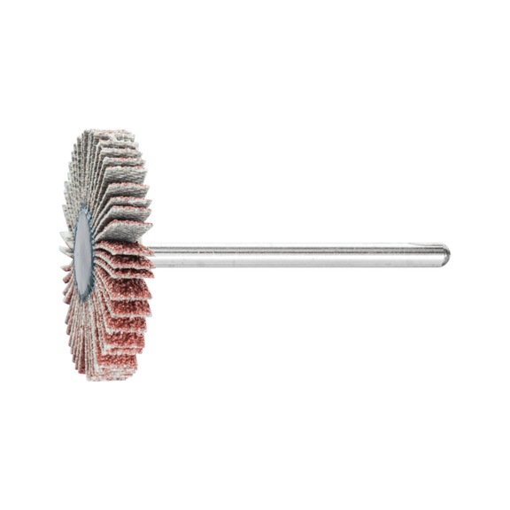 PFERD corundum flap disc F diameter 30x5 mm shaft diameter 3 mm A60 - Fan sander