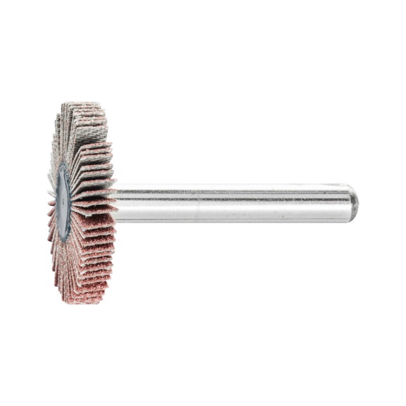 PFERD corundum flap disc F diameter 30x5 mm shaft diameter 6 mm A120 - Fan sander