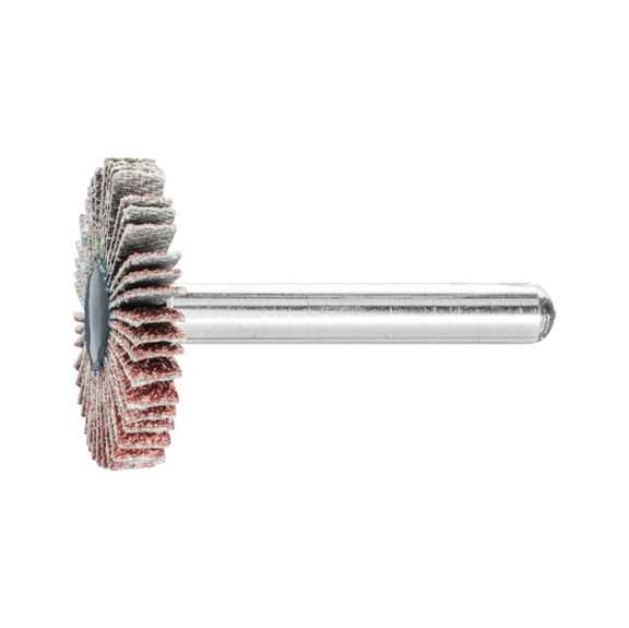 PFERD corundum flap disc F diameter 30x5 mm shaft diameter 6 mm A60 - Fan sander