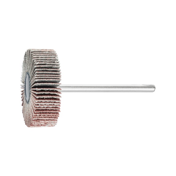 PFERD corundum flap disc F diameter 30x10mm shaft diameter 3 mm A150 - Fan sander