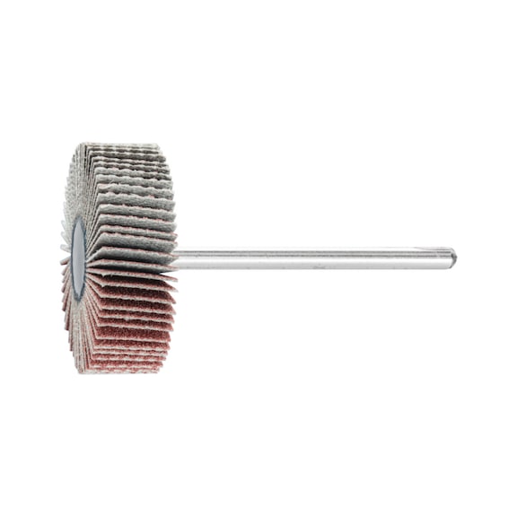 PFERD corundum flap disc F diameter 30x10mm shaft diameter 3 mm A180 - Fan sander