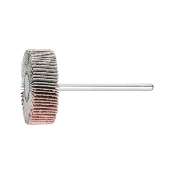 PFERD corundum flap disc F diameter 30x10mm shaft diameter 3 mm A240 - Fan sander