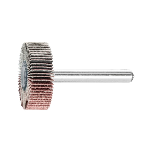 PFERD corundum flap disc F diameter 30x10mm shaft diameter 6 mm A180 - Fan sander