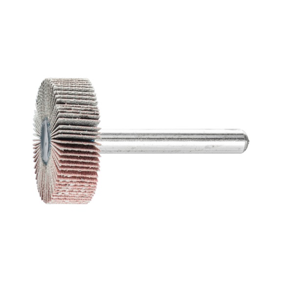 PFERD corundum flap disc F diameter 30x10mm shaft diameter 6 mm A320 - Fan sander