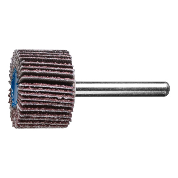 PFERD corundum flap disc F diameter 30x20mm shaft diameter 6 mm A40 - Fan sander