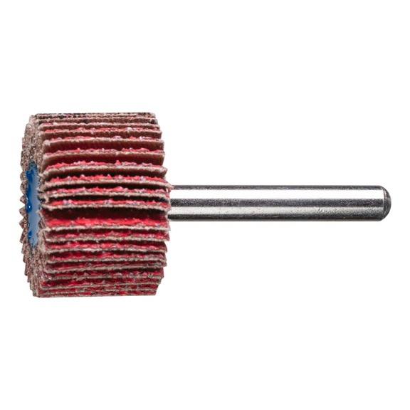 PFERD ceramic grain flap disc F diameter 30x20mm shaft 6 mm CO-COOL40 - Fan sander