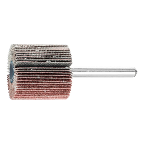 PFERD corundum flap disc F diameter 30x30mm shaft diameter 6 mm A120 - Fan sander