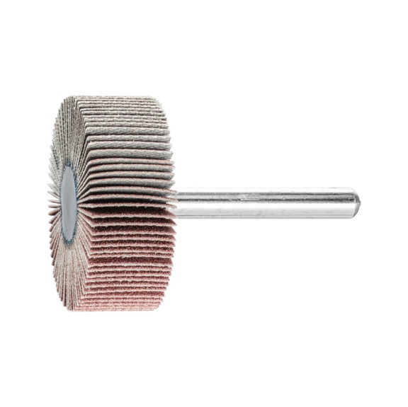 PFERD corundum flap disc F diameter 40x15 mm shaft diameter 6 mm A150 - Fan sander