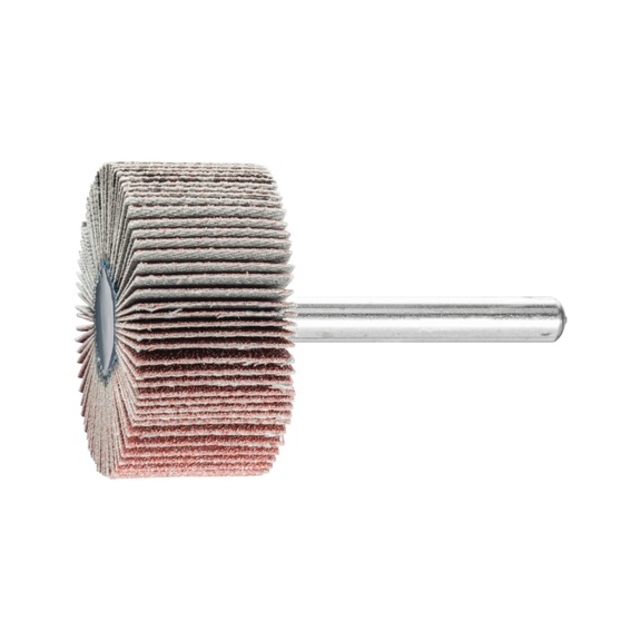 PFERD corundum flap disc F diameter 40x20mm shaft diameter 6 mm A120 - Fan sander