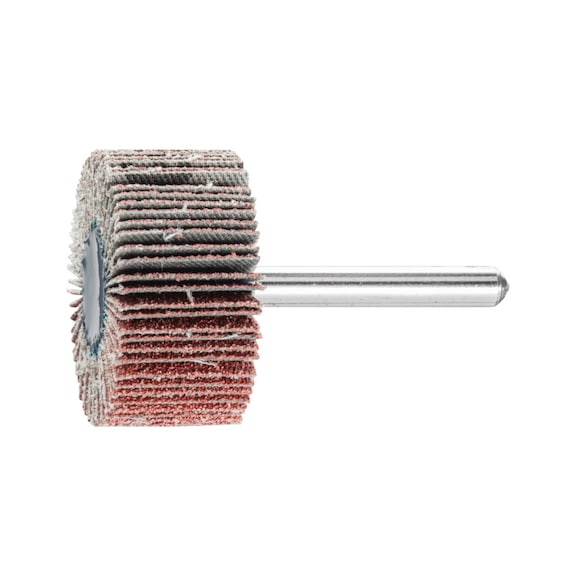 PFERD corundum flap disc F diameter 40x20mm shaft diameter 6 mm A60 - Fan sander