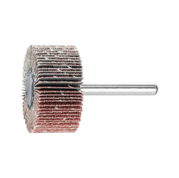 PFERD corundum flap disc F diameter 40x20mm shaft diameter 6 mm A80 - Fan sander