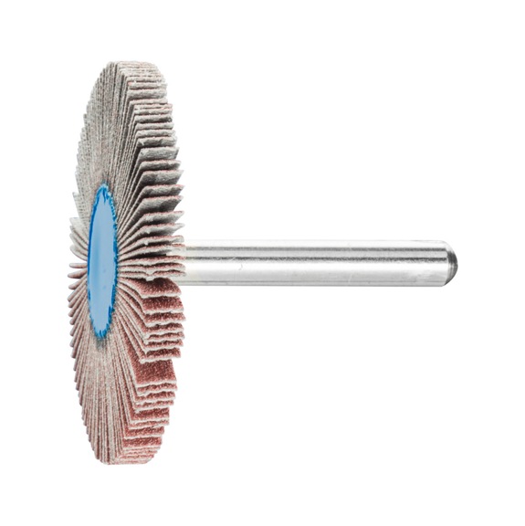 PFERD corundum flap disc F diameter 50x5 mm shaft diameter 6 mm A120 - Fan sander