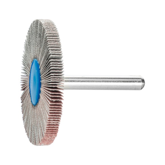 PFERD corundum flap disc F diameter 50x5 mm shaft diameter 6 mm A320 - Fan sander