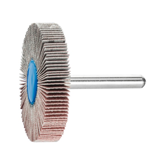 PFERD corundum flap disc F diameter 50x10mm shaft diameter 6 mm A180 - Fan sander