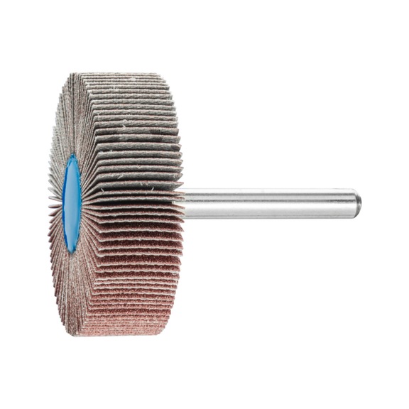 PFERD corundum flap disc F diameter 50x15 mm shaft diameter 6 mm A150 - Fan sander