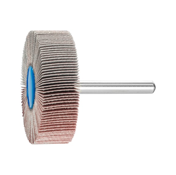 PFERD corundum flap disc F diameter 50x15 mm shaft diameter 6 mm A240 - Fan sander