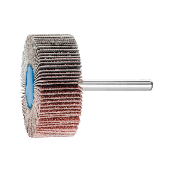 PFERD corundum flap disc F diameter 50x20mm shaft diameter 6 mm A60 - Fan sander