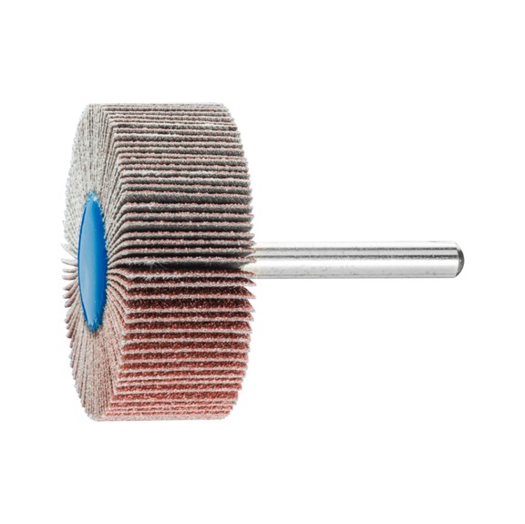 PFERD Korund Fächerschleifer F Durchmesser 50x20mm Schaft-Durchmesser 6 mm A80 - Fächerschleifer