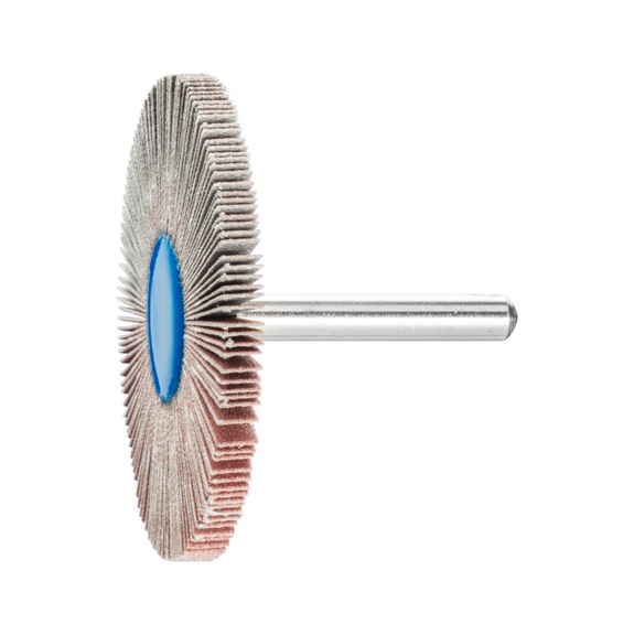 PFERD corundum flap disc F diameter 60x5 mm shaft diameter 6 mm A240 - Fan sander